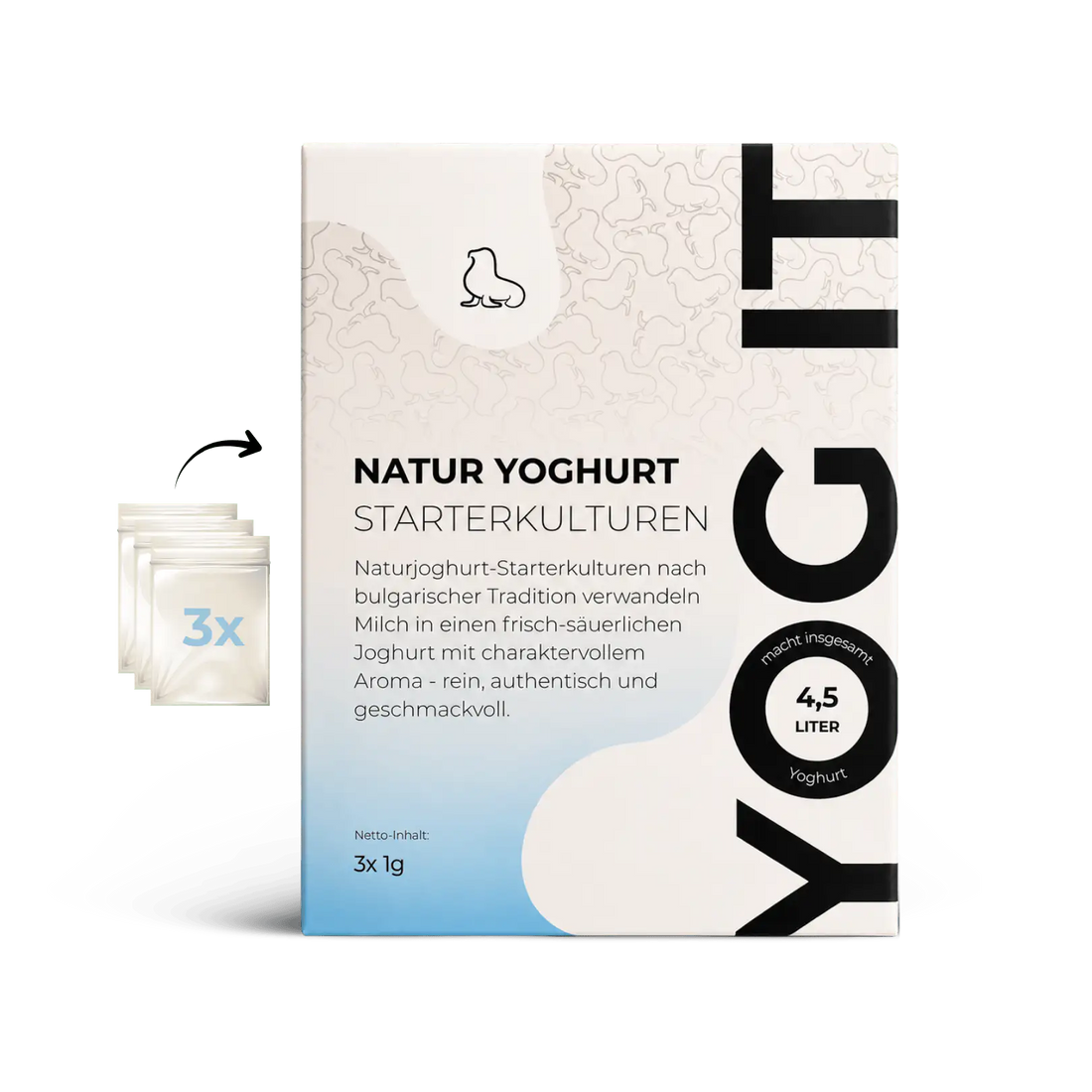 Yog it! starter cultures natural yogurt