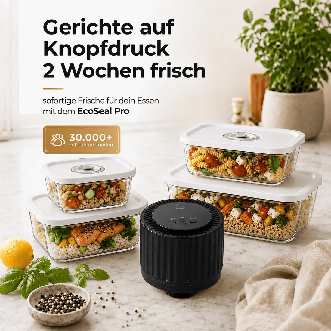 EcoSeal Pro – Einmachglas-Vakuumierer