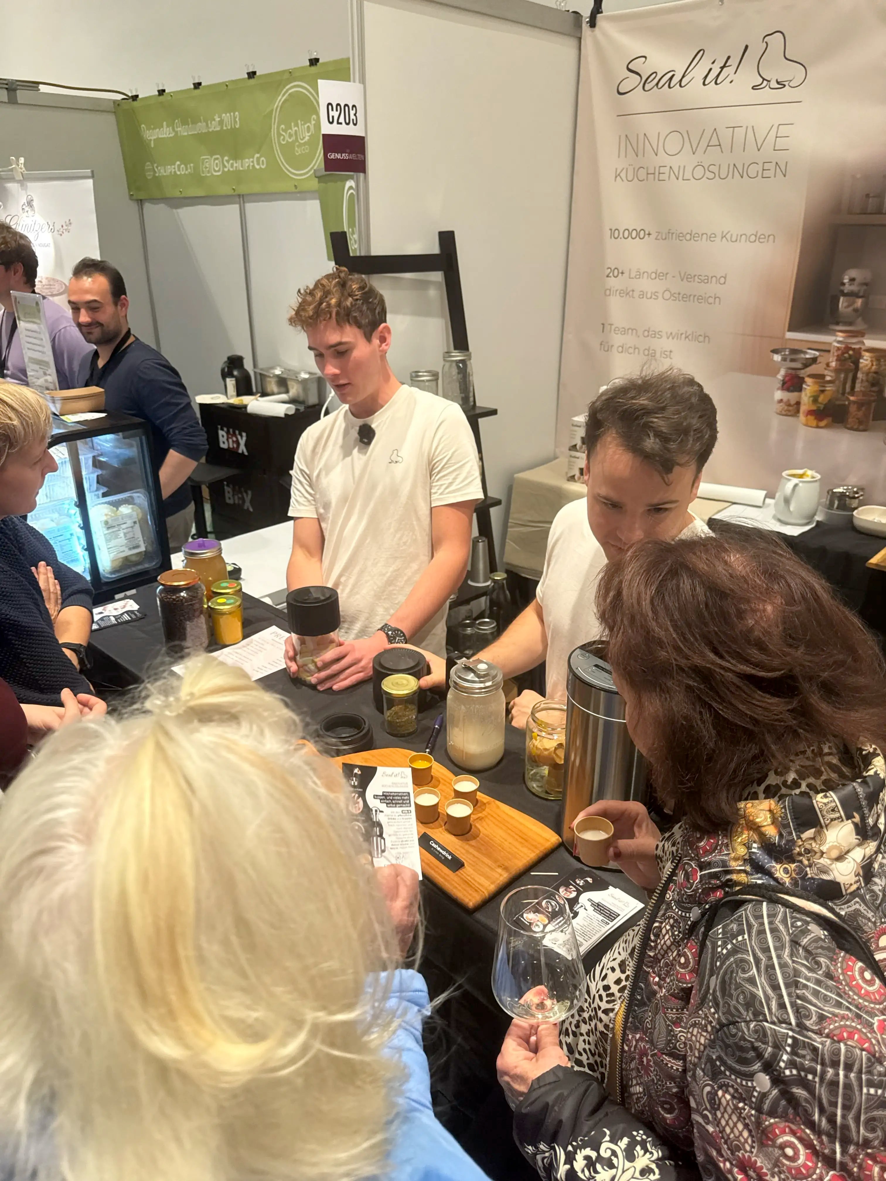 Seal it! Messestand auf den Genusswelten – Bild 1